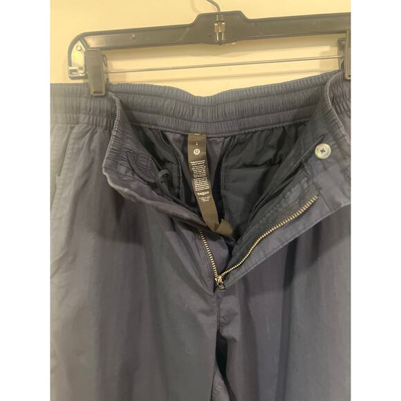 Lululemon Mens Classic Fit Pants Blue Large Athleisure Gym Loungewear - Picture 4 of 11